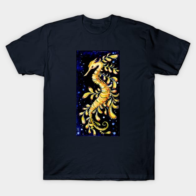 Dragon Seahorse T-Shirt by Alina Chau